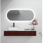 Lighting Defogging Touch Function LED Bathroom Mirror with Magnifying Feature for sale