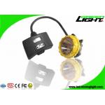 Semi Corded Rechargeable LED Headlamp 15000lux 6.8Ah Big Capacity IP68 1.7W for sale