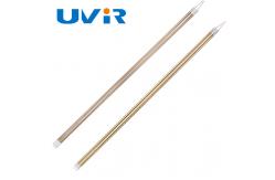 China OEM 4800W Medium Wave Infrared Lamp , 380V Radiant Heater Bulb supplier