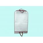 Customized Printed Non Woven Fabric Bags / Garment Covers Dust Proof for sale