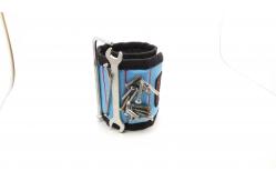 China Multi Pocket  Straps Handyman Pouch Magnetic Wristband supplier