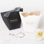 Clothing Gift Jewelry Custom Printed Paper Bags 150gsm 210gsm 250gsm Thickness for sale