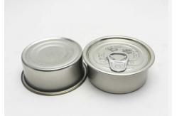 China 100ml Round Metal Tins With Lids Waterproof Empty Tin Box supplier