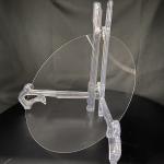 Primary Flat 16±2mm Fused Silica Glass Substrates Wafer With Inspection Report 5 Arc Sec for sale