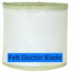 Increases Rubber Belt Life Sanforizing Rubber Belt Used Felt Doctor Blade for sale