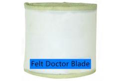 China Increases Rubber Belt Life Sanforizing Rubber Belt Used Felt Doctor Blade supplier