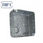 Drawn Galvanized Steel Junction Box 4 Inch Decorative Electrical 4x4 EMT Box for sale