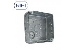 China UL Standard Electrical Conduit Square Junction Box Galvanized Outlet Box Conduit Metal Box supplier