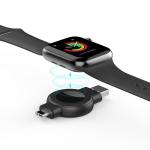 ABS Material Mini Material Watch Wireless Charger White And Black only 14g for sale