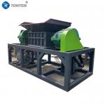 Automatic Double Shaft Shredder Rubber Tire Film Machine Shredder Price for sale
