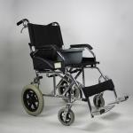 Foldable Aluminum Manual Wheelchair For Limited Mobility Customizable Color for sale
