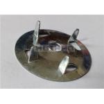 Galvanized Steel Tabbed Metal Lath Washer 1-1/4 Used To Secure Insulation Foam Tile Backer Boards for sale