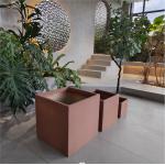 Garden Fiberglass Flower Planters Home Indoor And Outdoor Decor for sale