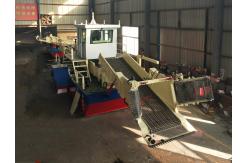 China Paddle Wheel Propulsion 5 Km/h Surface Cleaning Boat For River supplier