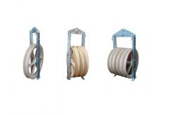 China Single Sheave 660 Diameter Transmission Line Stringing Tools Stringing Block supplier