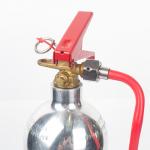 Durable Aluminum Alloy Non Magnetic CO2 Fire Extinguisher 25bar for sale