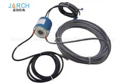 China IP54 Power / signal through bore slip ring RJ45 / USB Connector supplier