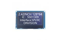 China Segmented VA LCD Display Black Panel White Backlight HT1623 COB PIN Module supplier