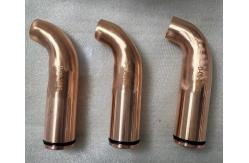 China CUCRZR Material Electrodes Welding Gun Arm / Bent Shank For Spot Welding supplier