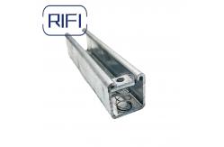 China 20ft Length Pre-Galvanized Unistrut Channel for Electrical Installations supplier