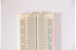China 840 points connected breadboard with blue and red coordinates supplier