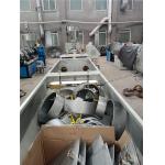 38Cr Moaia PVC Pipe Twin Screw Extruder Dual Pipe Output Making Machine