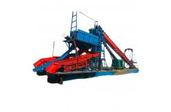 China River Gold Mining Bucket Ladder Dredger For Sand Gold Dredging supplier