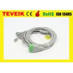 Teveik Factory Medical Resuable GE Dash Marquette 11pin ECG Cable For Patient Monitor for sale