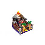 Pirate Themed 6x7.5x6m Commercial Inflatable Water Slides