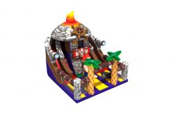 China Pirate Themed 6x7.5x6m Commercial Inflatable Water Slides supplier
