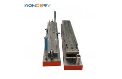 China Universal Aluminum Radiator Header Plate Mold for 18x2mm Flat Tube supplier