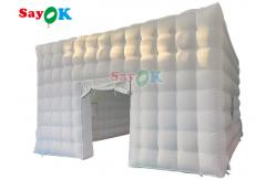 China Large Portable Movie Cube Inflatable Air Tent 6x6x3mH Remote Controller supplier
