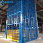 2 Floors 6m Large Blue Counterweight  Door Customized Indoor Loading And Unloading Freight Lift for sale