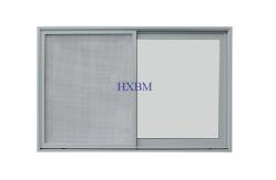 China Good waterproof Aluminum Frame Sliding Windows with double glazing and safety screen supplier