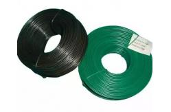 China Plastic Coated Iron Green Binding Wire 3.2mm supplier