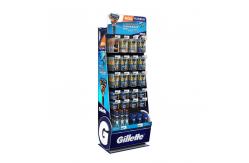 China Shavers Pegboard Display Stands Demountable Supermarket Display Shelves With Hooks supplier