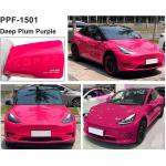 Deep Purple 8mil Aliphatic TPU Car Paint Protection Film Heat Healing for sale