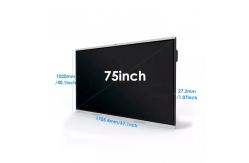 China Class Teaching Interactive Digital Whiteboard , Flat Panel White Interactive Board supplier