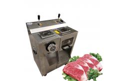 China Multifunctional Automatic Meat Dicing Machine Beef Chicken Cube Cutter Machine supplier