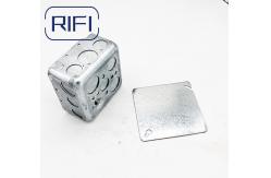 China Secure Housing Electrical Junction Box With Galvanized Steel Cover Material supplier