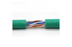 China Network Communication UTP Cat6 Cable 100% Solid copper with LSZH Jacket supplier