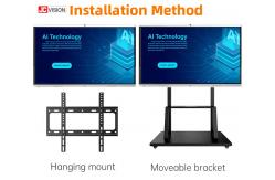 China JCVISION 55 Inches Android Smart Interactive Whiteboard For Education Classroom Teaching supplier