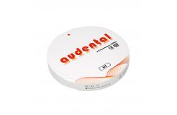 China Round CAD CAM Dental Zirconia Block White High Translucency 37% supplier