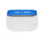 High Definition Dust Proof Clear Protective Face Shield Fluid Resistant for sale
