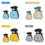 Yellow Small Portable Pooper Scooper Handheld Pet Poop Scoop