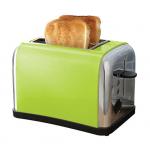 Purple 2 Slot Electric Smart Small 2 Slice Toaster With Removeable Crumb Tray