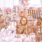 Scratching Proof Luxury Wedding Dining Chair Large Event Dining Chair for sale