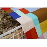 Natural Skin-Friendly 40S Pure Cotton Plain Weave Striped Knit Fabric For T-Shirt for sale