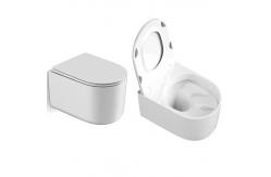 China Gravity Flushing Wall Hung Toilet American Standard With Concealed Toilet Cistern supplier