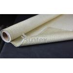Vermiculite Coated Fiberglass Fabric For Flexible Compansator for sale